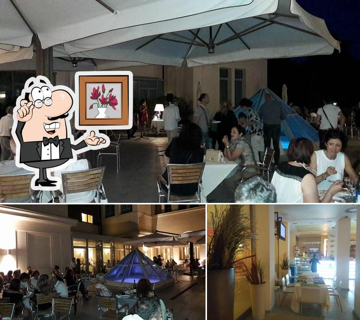 Gli interni di Bar delle Terme