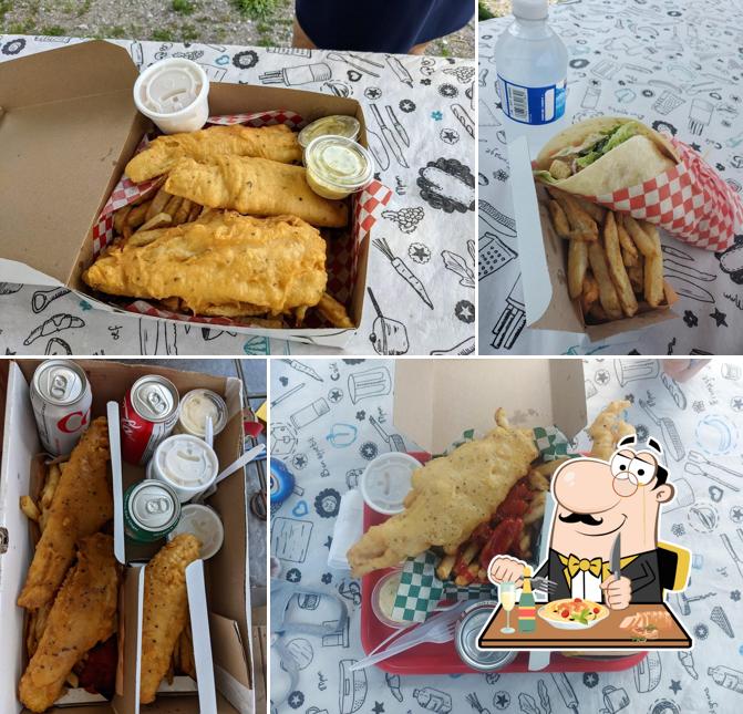 Food at Coby Fish 'n' Chips