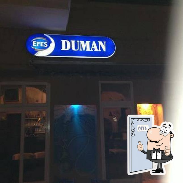 Here's a photo of Duman Cafe