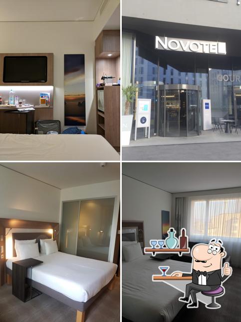 Gli interni di Hotel Novotel Basel City