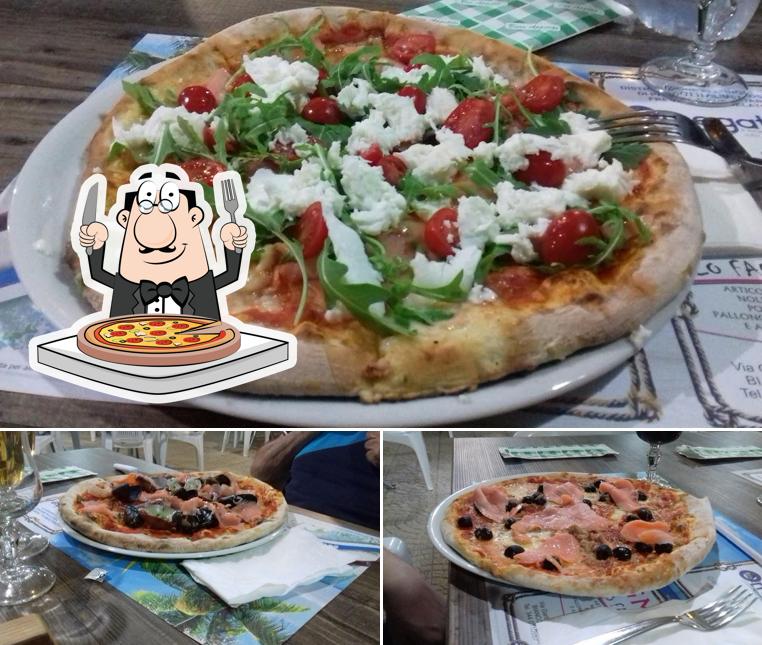 Scegli una pizza a Lido Il Chiosco