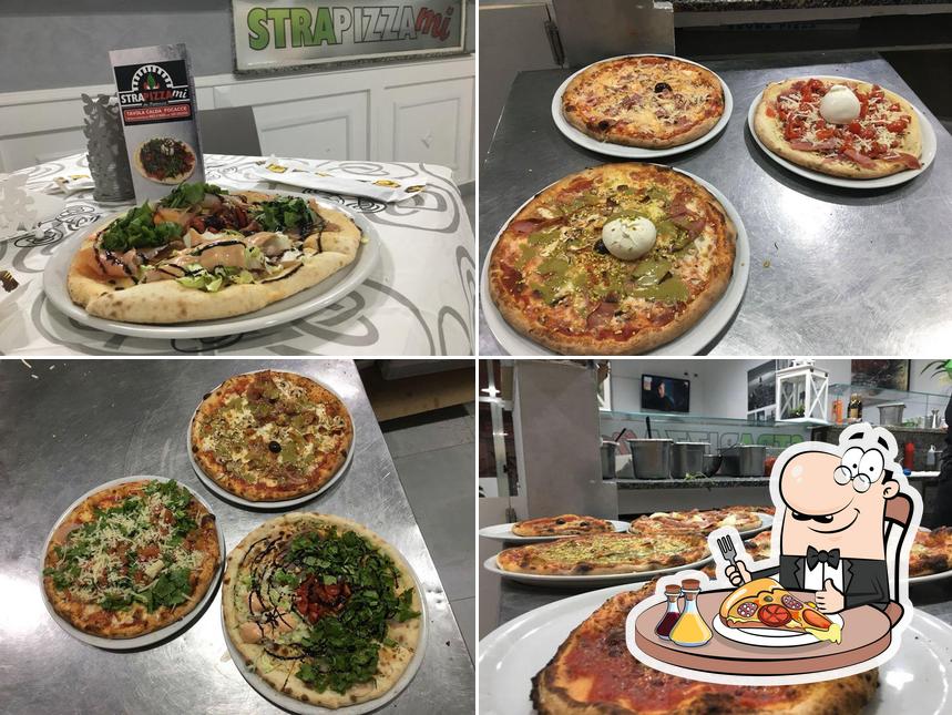 A Pizzeria Strapizzami da Francesco, puoi provare una bella pizza