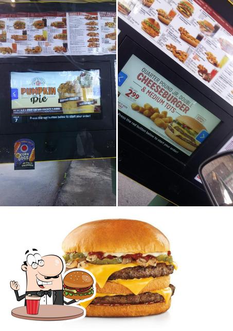 Get a burger at Sonic Drive-In