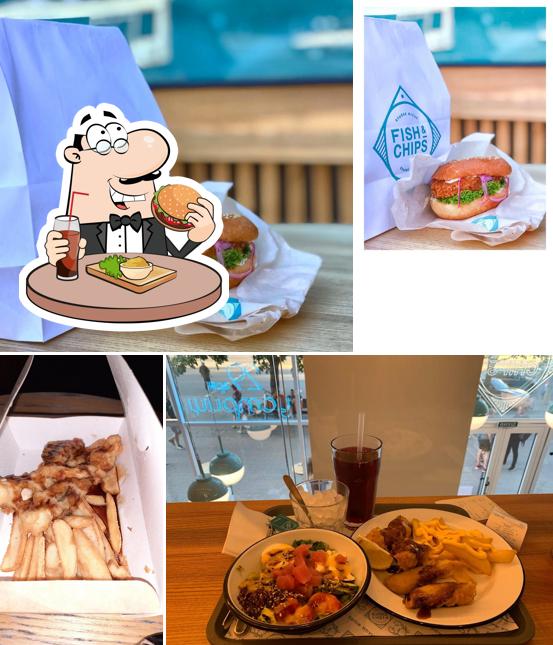 Les hamburgers de Fish & Chips will satisferont différents goûts