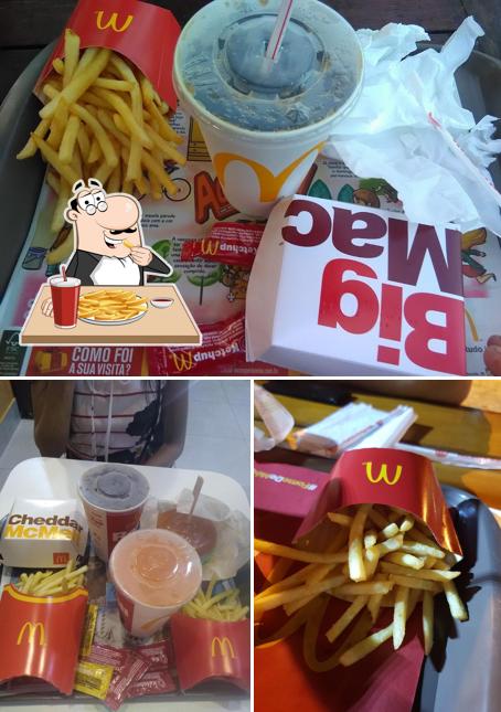 Experimente batatas fritas no McDonald's