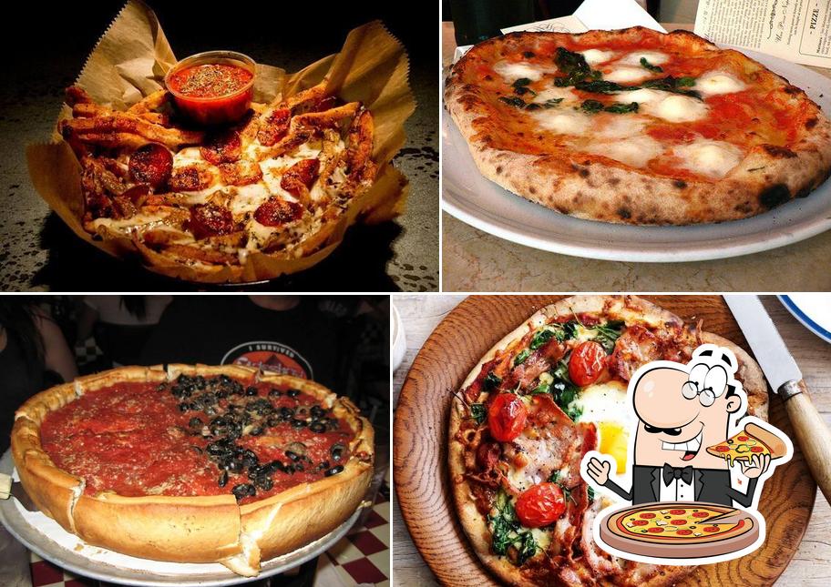 Scegli tra le svariate varianti di pizza