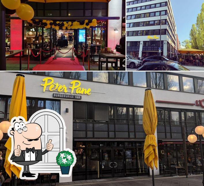 The exterior of Peter Pane - Burgergrill & Bar