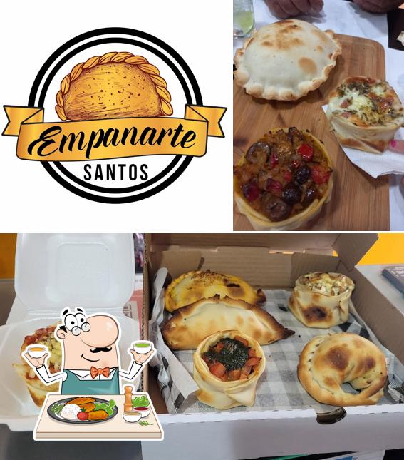 Comida em Empanarte Santos Empanadas