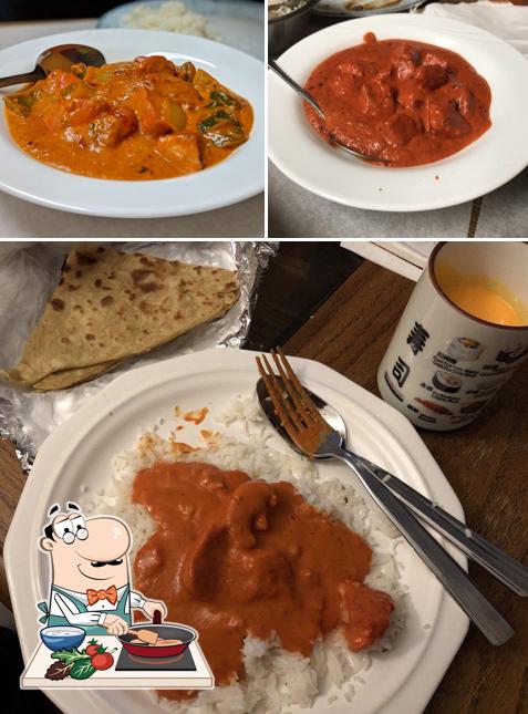 Curry de pollo en Sangeet Indian Restaurant