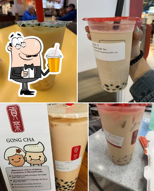 Gong Cha 100 Cambridgeside Pl in Cambridge Restaurant menu and