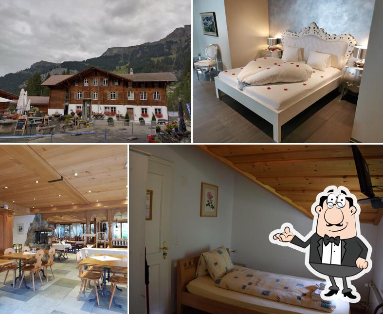 Gli interni di Griesalp Hotels