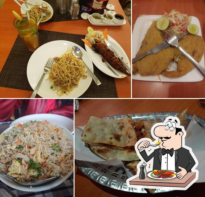 Food at Viva Goa Restaurant Colva