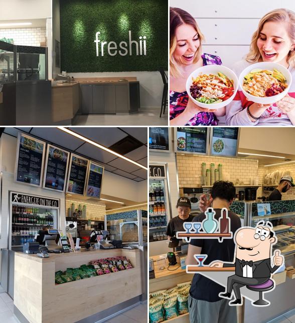 L'intérieur de Freshii