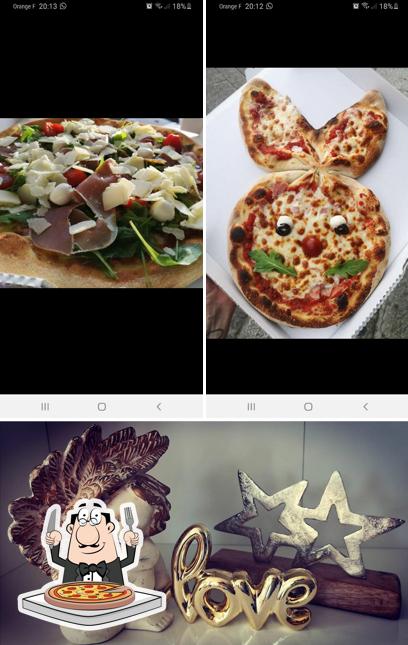 Choisissez différents genres de pizzas