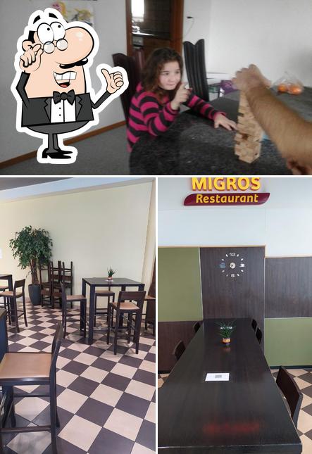 Gli interni di Migros-Restaurant - Frauenfeld - Passage