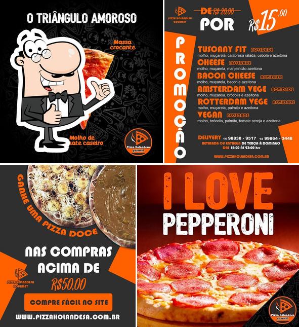 Look at the image of Pizza Holandesa Gourmet