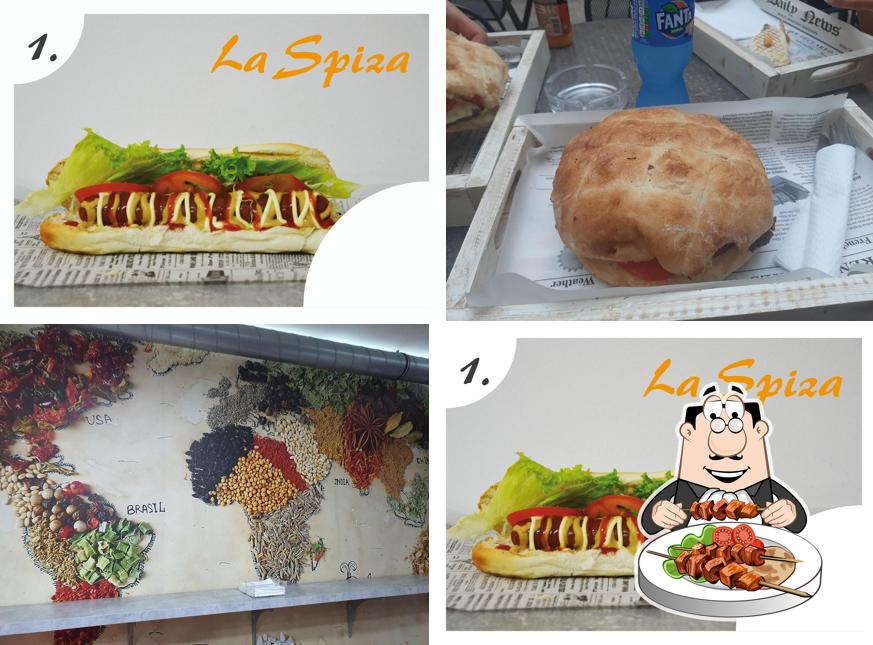 Platti al Fast Food La Spiza