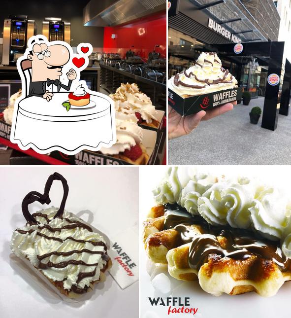 Waffle Factory Metz Muse propose une variété de desserts