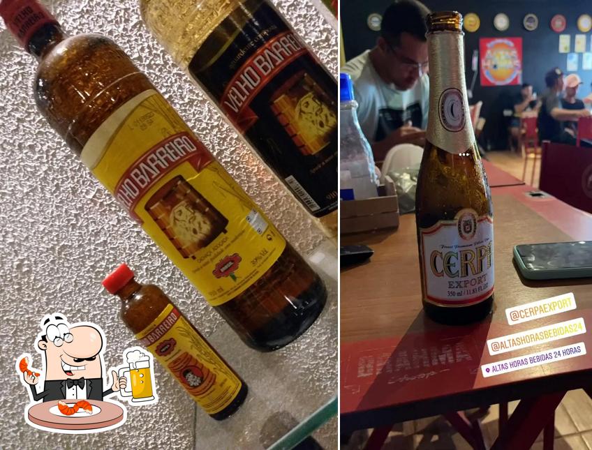 Peça um copo de cerveja leve ou escura