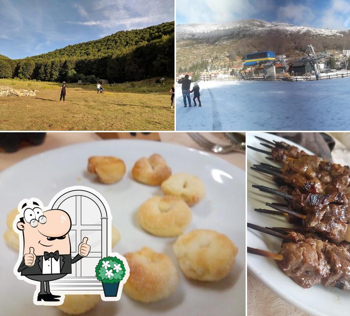 Albergo Ristorante "i Bucaneve" si caratterizza per la esterno e cibo