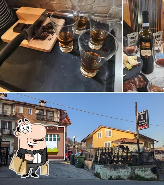 La immagine della esterno e birra di Osteria Leone Benevento