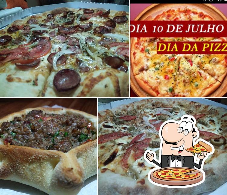 Experimente diferentes tipos de pizza