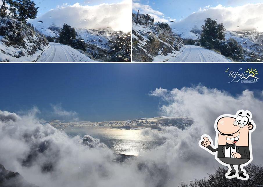 Gli esterni di Rifugio Pornito