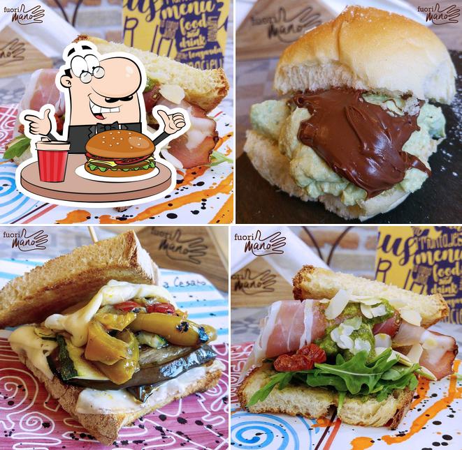 Gli hamburger di Bruschetteria FuoriMano potranno incontrare i gusti di molti