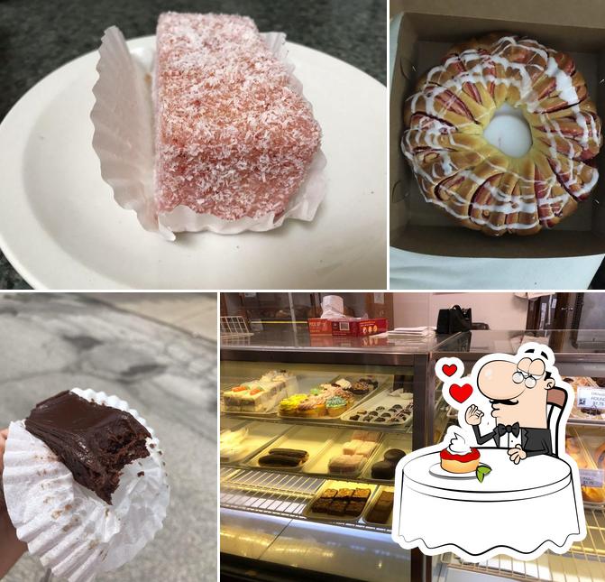 Michael's Bakery serves a range of sweet dishes