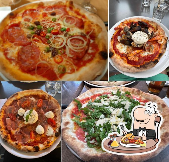 Scegli tra le molte varianti di pizza