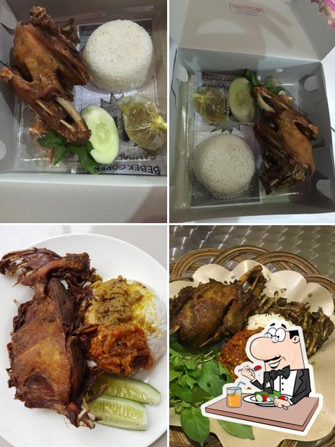 Food at Bebek DINASTY sambel setan cabang pilang