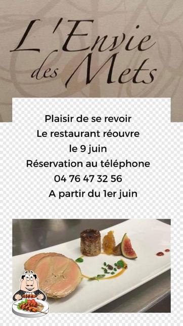 Plats à Restaurant L'Envie des Mets