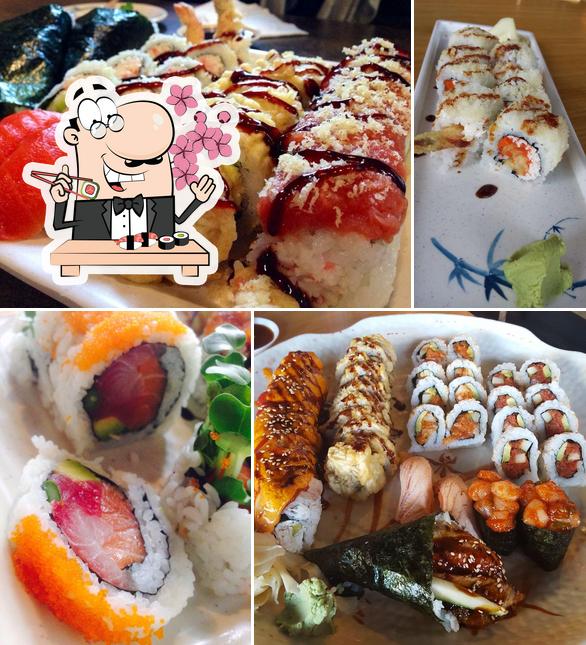 Order various sushi options