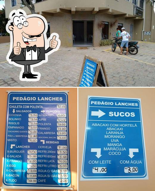 Look at the picture of Pedágio Lanches