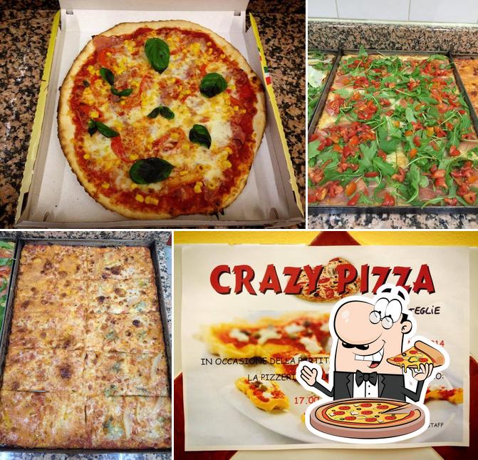 Order pizza at Crazy Pizza