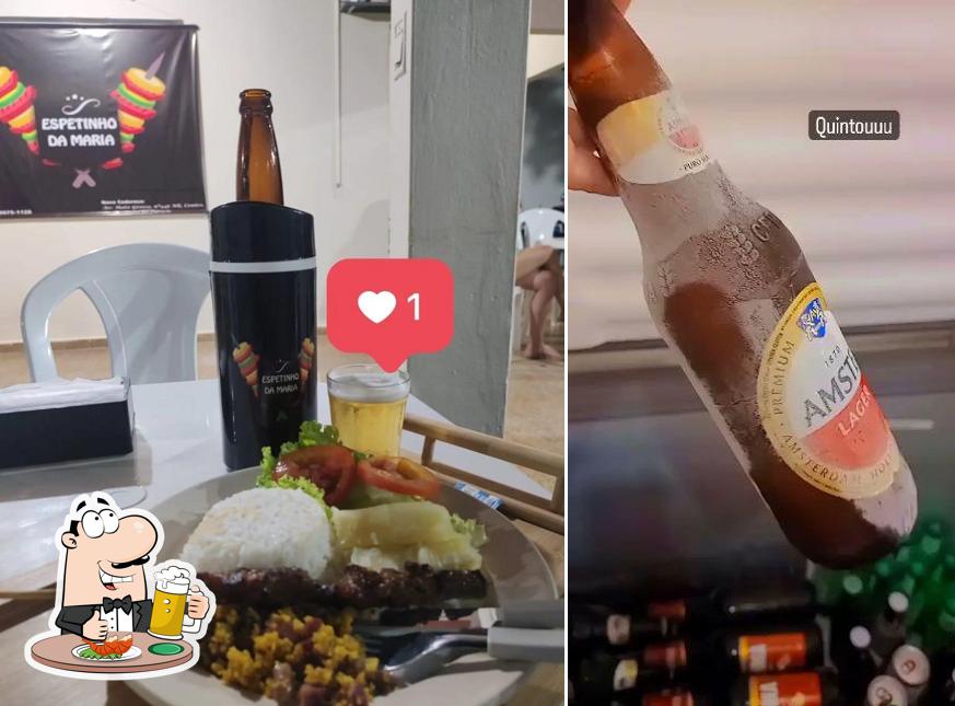 Você pode tomar um copo de cerveja leve ou escura