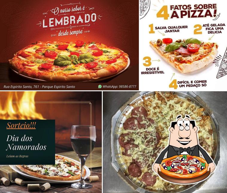 Consiga pizza no Pizzaria e Lancheria Luiziana