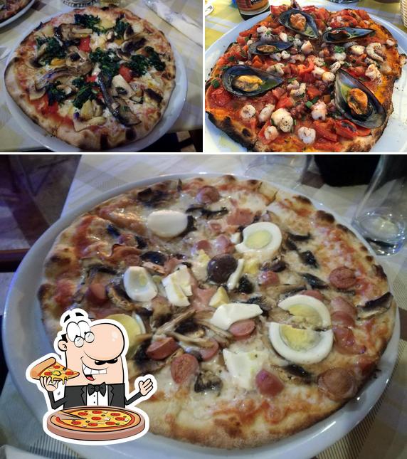 Scegli una pizza a Ristorante Gambrinus