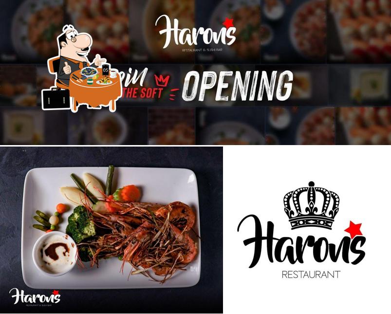 Закажите блюда с морепродуктами в "Haron's Restaurant"