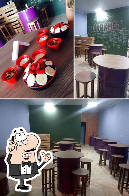 O interior do Espaço Gourmet