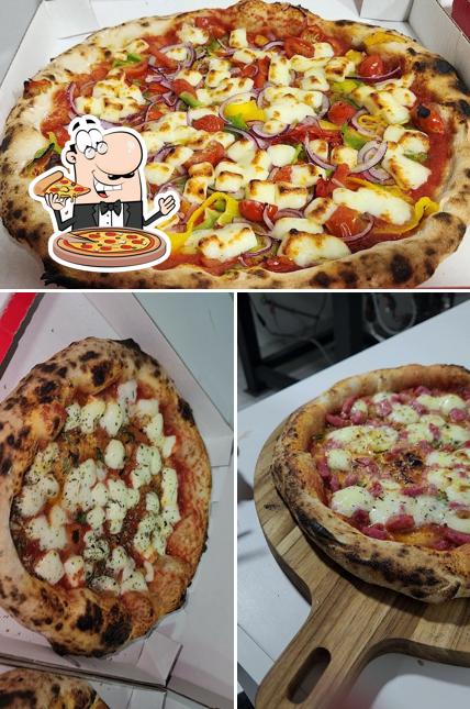 Experimente diversos tipos de pizza