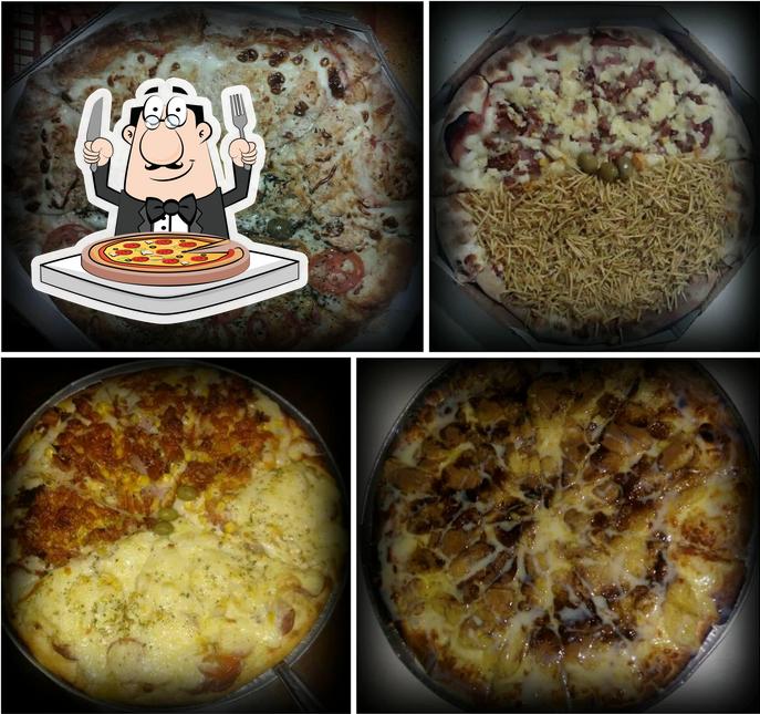 Experimente pizza no Empório Pizzaria