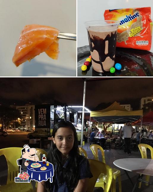 Sashimi em Food Trucks Park Sul