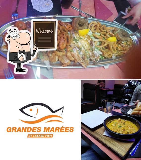 Это снимок ресторана "Grandes Marées Wayez"