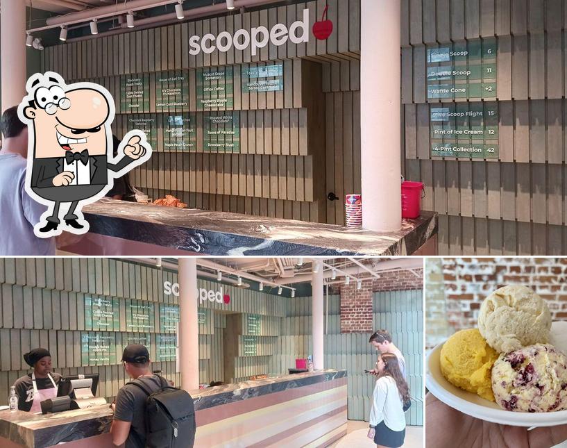 La photo de la intérieur et dessert de Scooped by Demetres (Distillery District)’s