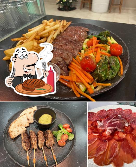 Get meat dishes at Zaboy Gastro Bar