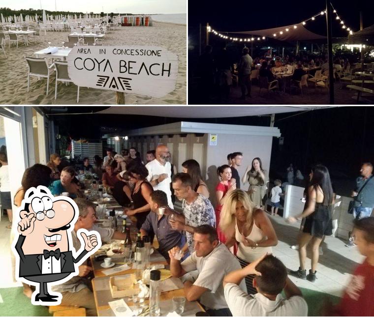 Gli interni di Coya Beach