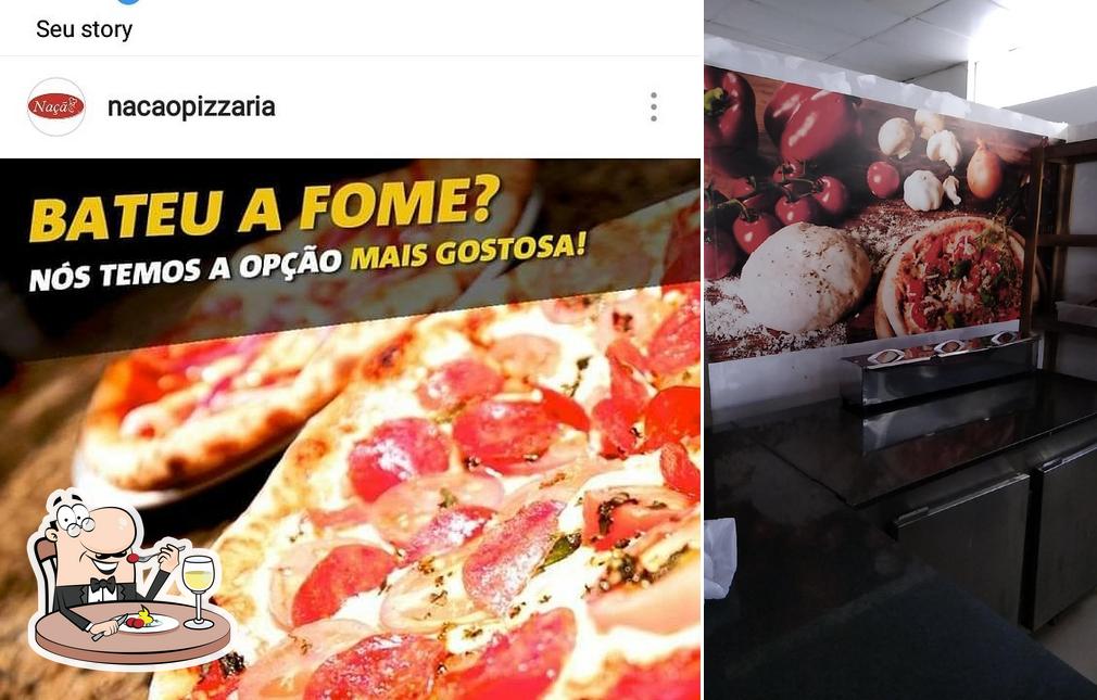 Comida em Nação Pizzaria