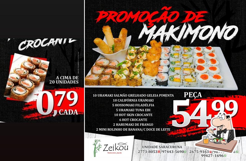 Platos en Zeikou Caxias