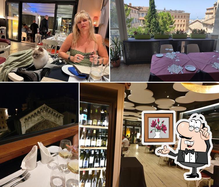 Dai un'occhiata agli interni di La Degosteria
